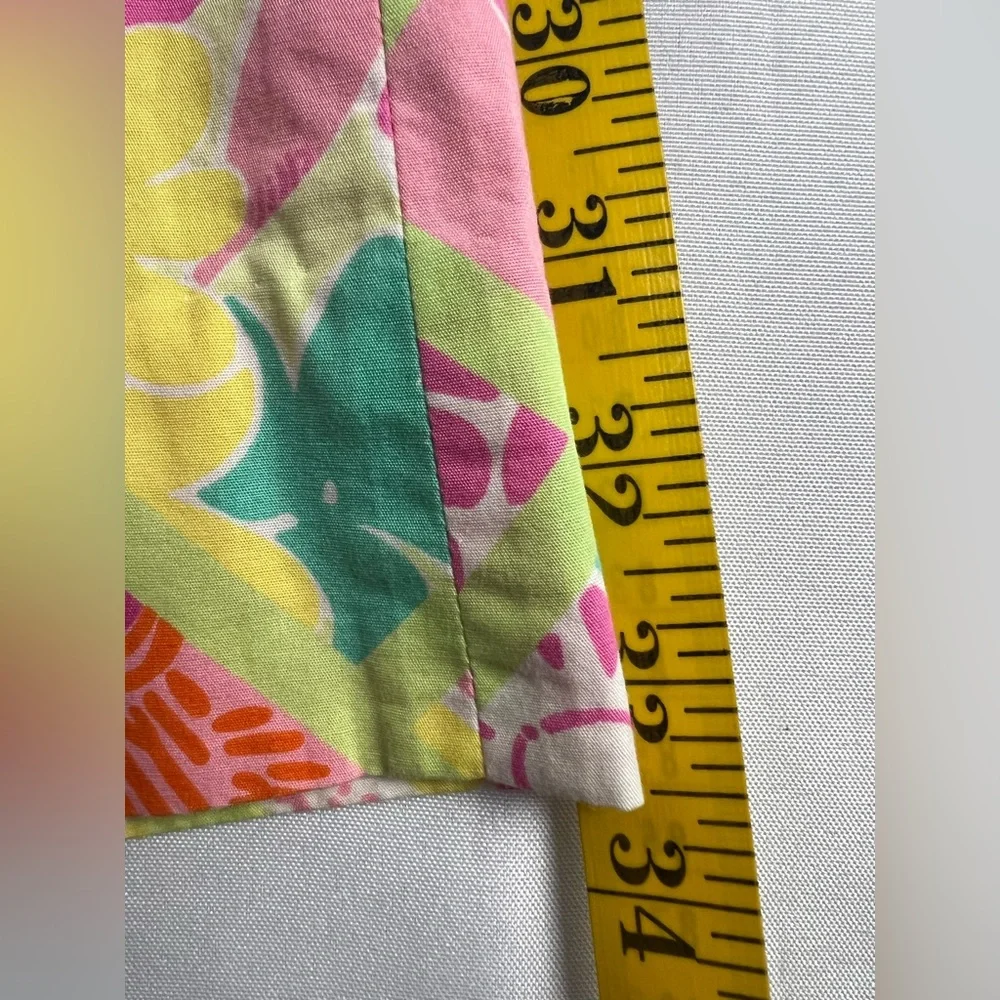 Lilly Pulitzer Patchwork Rock Hula Monkey Strapless Vacation Resort Beach Dress - Picture 8 of 10